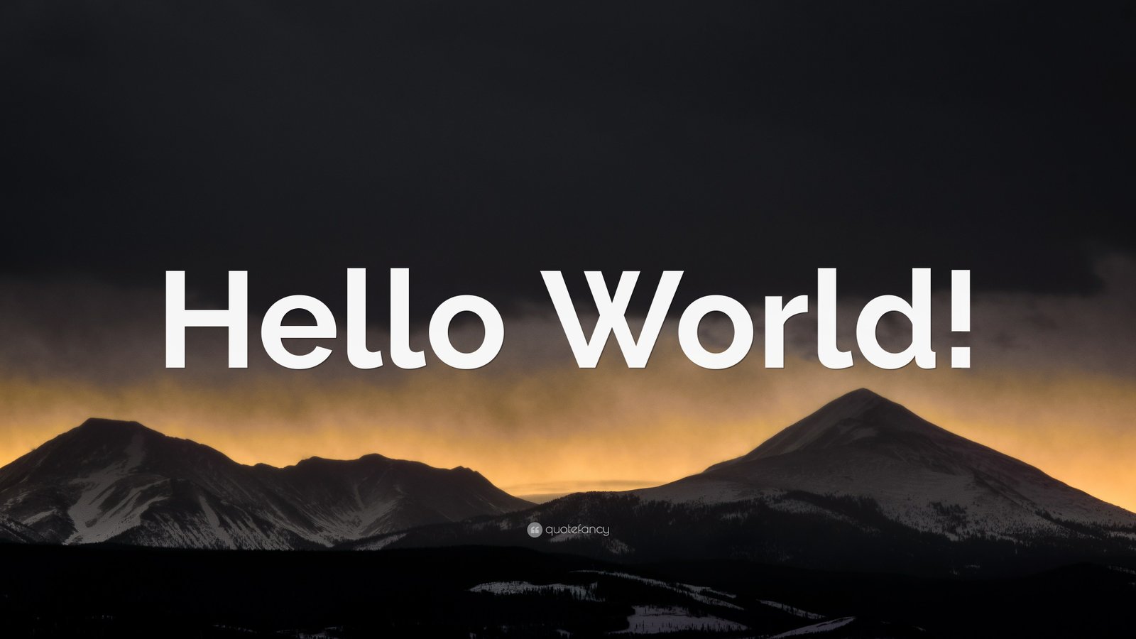 8151359 hello world wallpaper